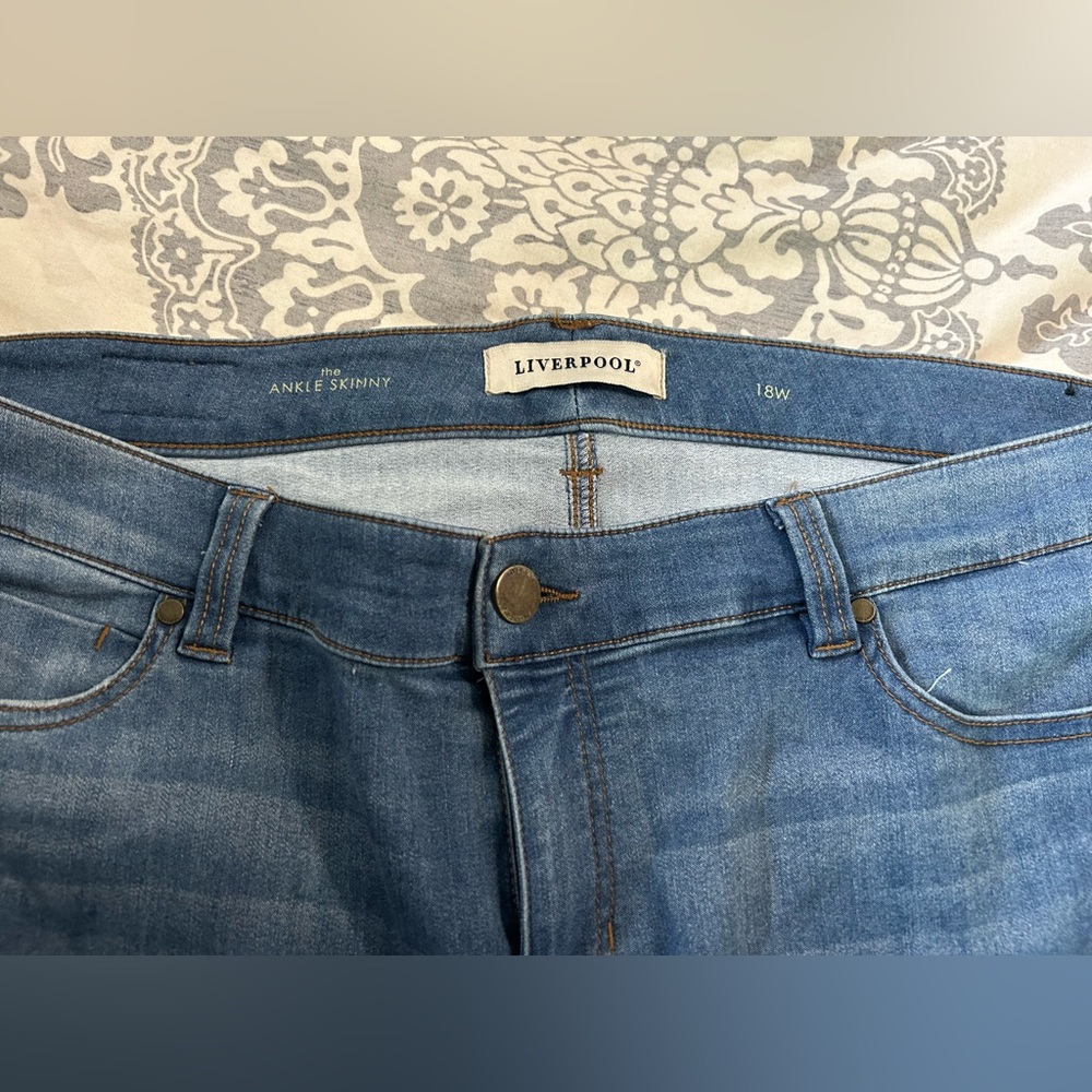 Liverpool Ankle Skinny Jeans